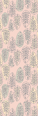 Blackout roller blind for window Colorful leaves