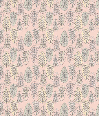 Blackout roller blind for window Colorful leaves