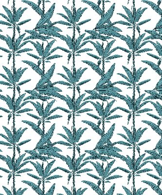 Blackout roller blind Palm leaves