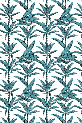 Blackout roller blind Palm leaves