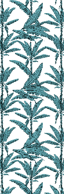 Blackout roller blind Palm leaves