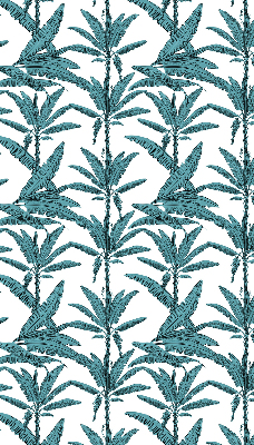 Blackout roller blind Palm leaves