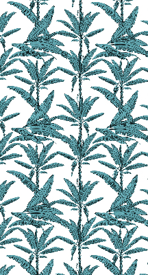 Blackout roller blind Palm leaves