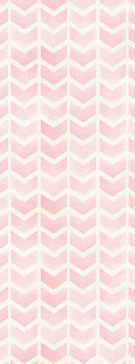 Blackout roller blind Pink zigzags