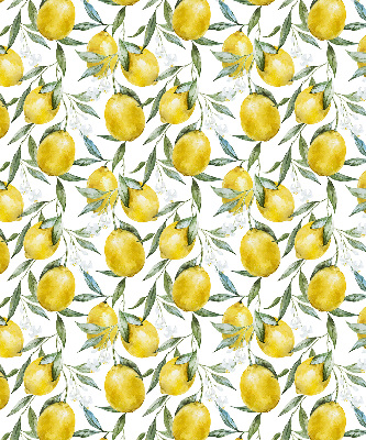 Fabric roller blind for window Lemons