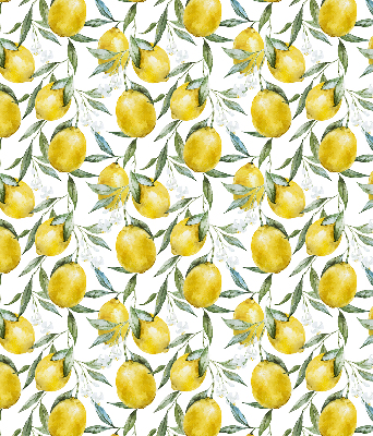 Fabric roller blind for window Lemons