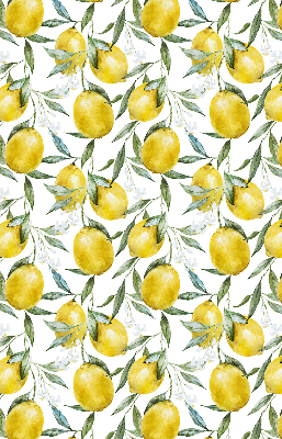 Fabric roller blind for window Lemons