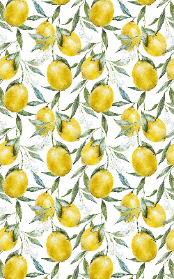 Fabric roller blind for window Lemons