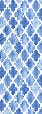 Blackout roller blind for window Painted pattern