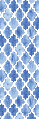 Blackout roller blind for window Painted pattern