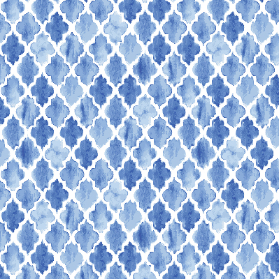 Blackout roller blind for window Painted pattern