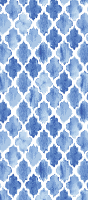 Blackout roller blind for window Painted pattern