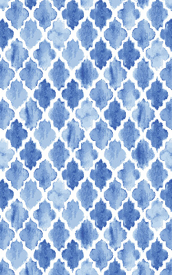 Blackout roller blind for window Painted pattern