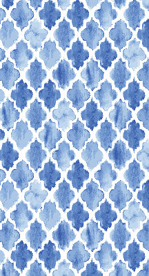 Blackout roller blind for window Painted pattern