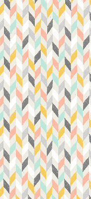 Blackout roller blind Colorful herringbone