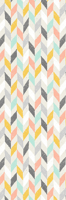 Blackout roller blind Colorful herringbone