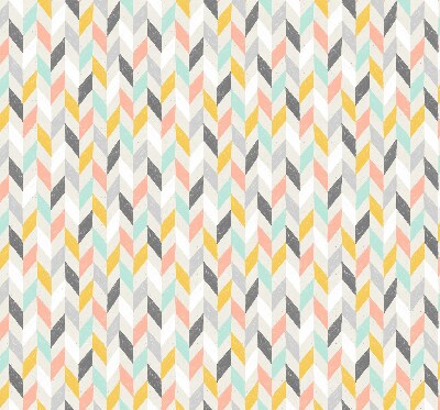 Blackout roller blind Colorful herringbone