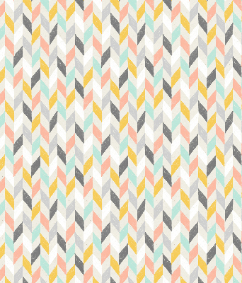 Blackout roller blind Colorful herringbone