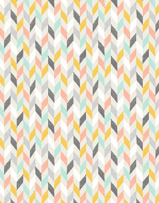 Blackout roller blind Colorful herringbone