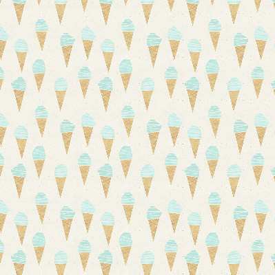 Blackout roller blind Ice cream in a cone