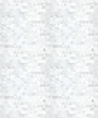 Blackout roller blind for window Gray triangle pattern
