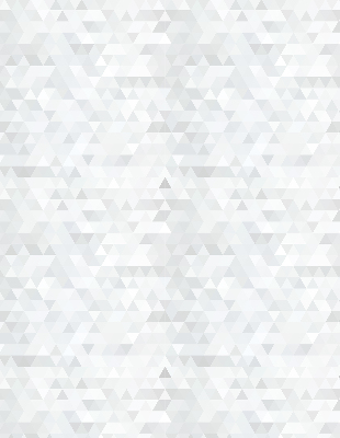 Blackout roller blind for window Gray triangle pattern