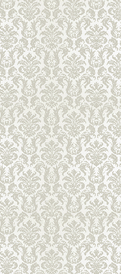 Fabric roller blind for window Beige pattern