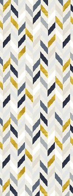 Blackout roller blind Colorful herringbone