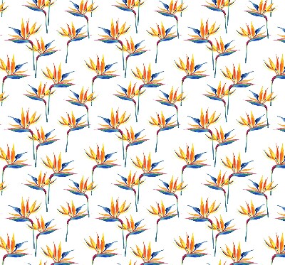 Fabric roller blind for window Colorful leaves