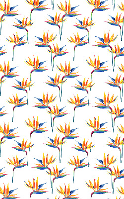 Fabric roller blind for window Colorful leaves