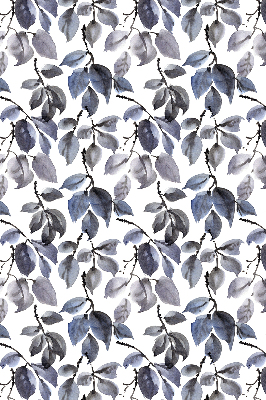 Blackout roller blind Dark leaves