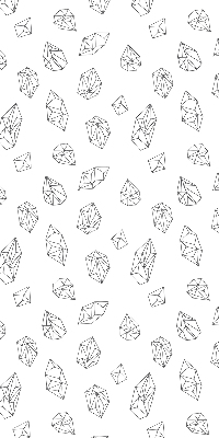 Fabric roller blind for window Geometric shapes