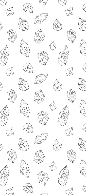 Fabric roller blind for window Geometric shapes