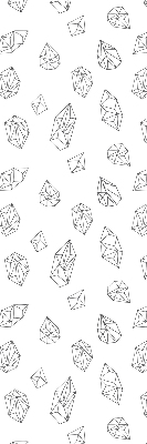 Fabric roller blind for window Geometric shapes
