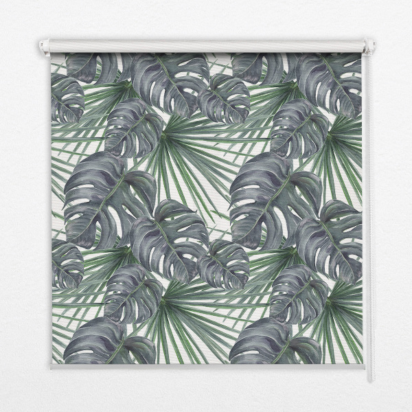 Blackout roller blind Leaves