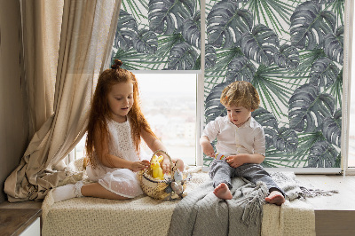 Blackout roller blind Leaves