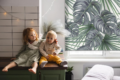 Blackout roller blind Leaves