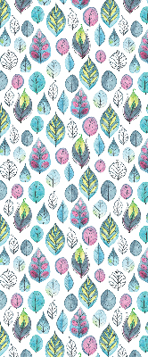 Blackout roller blind Colorful leaves