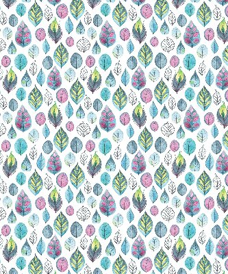 Blackout roller blind Colorful leaves