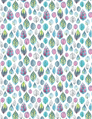 Blackout roller blind Colorful leaves