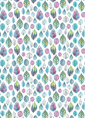 Blackout roller blind Colorful leaves