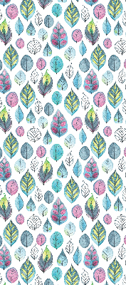 Blackout roller blind Colorful leaves