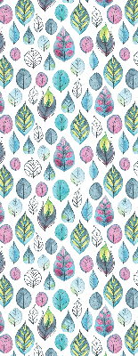 Blackout roller blind Colorful leaves