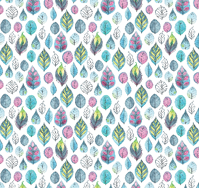 Blackout roller blind Colorful leaves