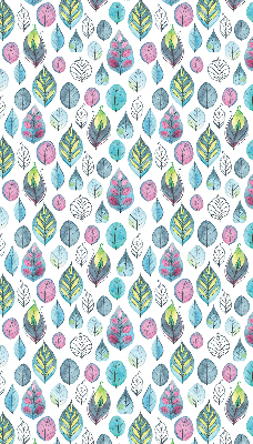 Blackout roller blind Colorful leaves