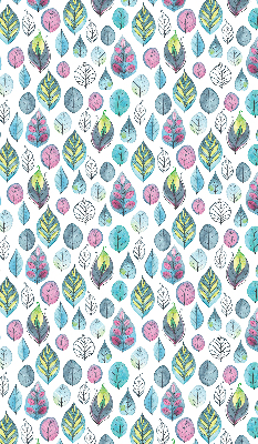 Blackout roller blind Colorful leaves