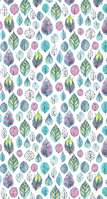 Blackout roller blind Colorful leaves