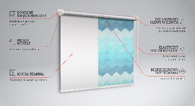 Blackout roller blind Painted Mountains