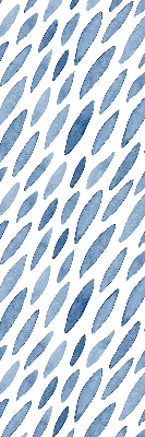 Fabric roller blind for window Painted grains