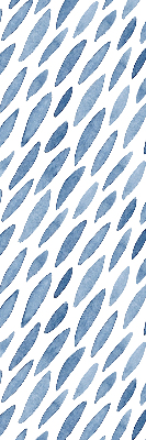 Fabric roller blind for window Painted grains